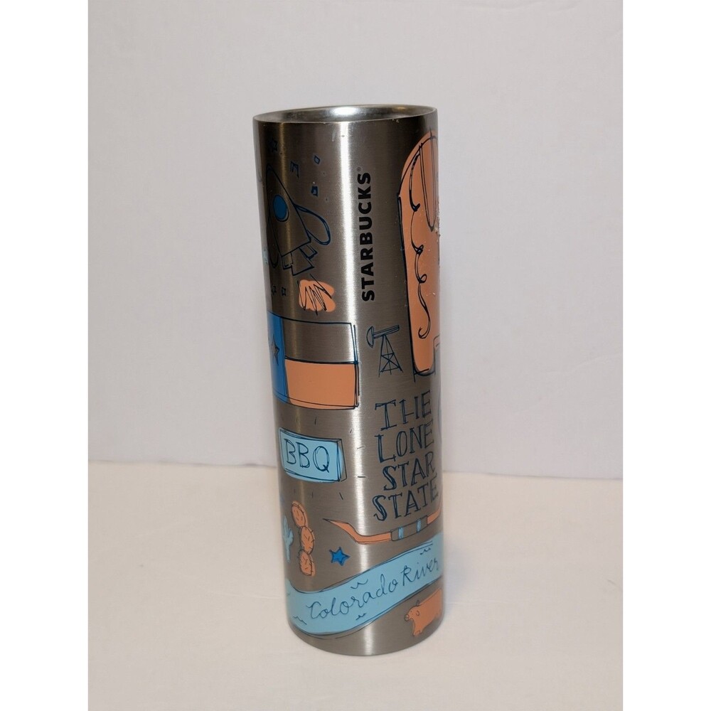 Starbucks Texas 16 oz Tumbler Travel Mug, No Lid
